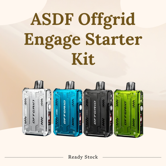 ASDF Offgrid Engage Starter Kit Open Pod System Malaysia