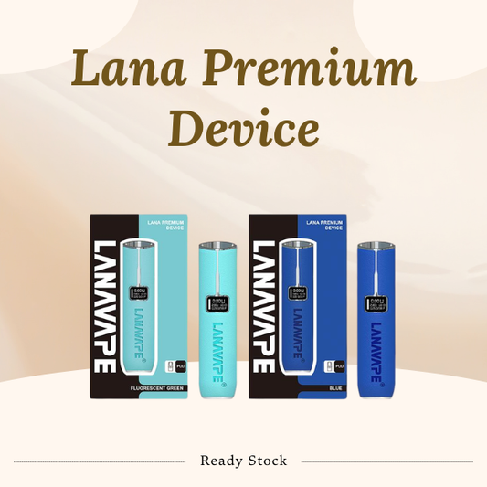 Lana Premium Device Leather Edition Black Pod Kit SG