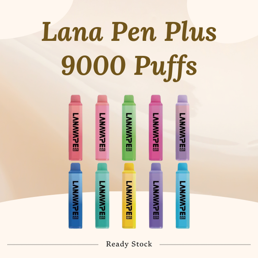 Lana Pen Plus 9000 Puffs Disposable Vape Device Malaysia Edition