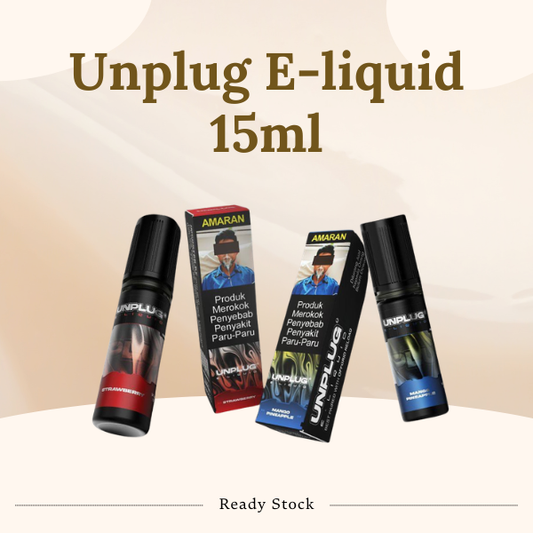 UNPLUG E LIQUID 15ML